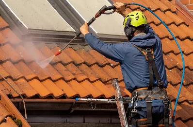 Démoussage et hydrofuge de toiture à Largeasse